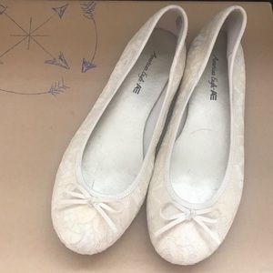 Lace American Eagle Flats